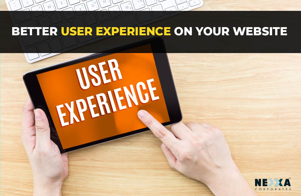 better user experience in your website