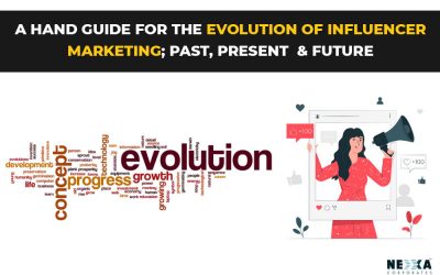 A hand guide for the Evolution of Influencer marketing; Past, present  & future