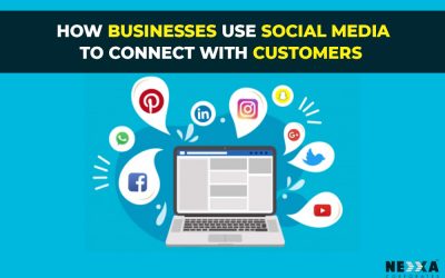 how businesses use social media to connect with customers