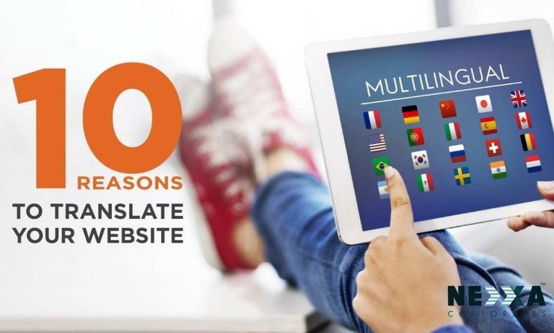 top 10 reasons to translate your website