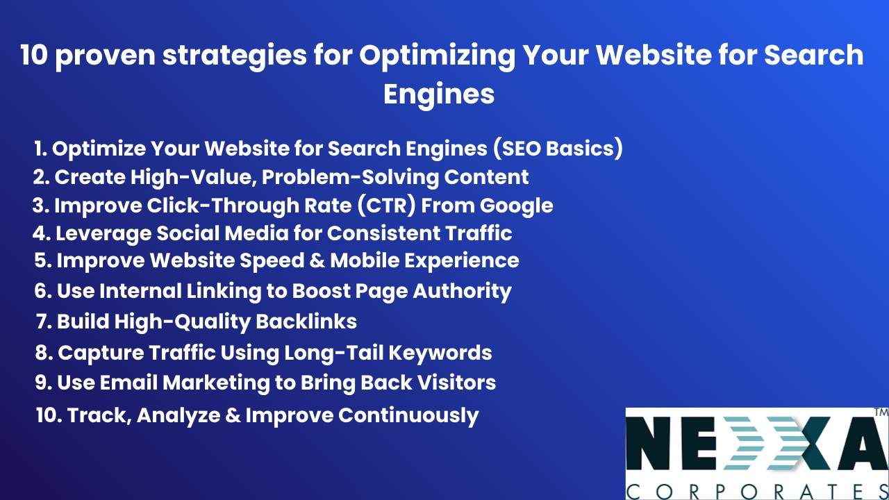 how to improve website traffic