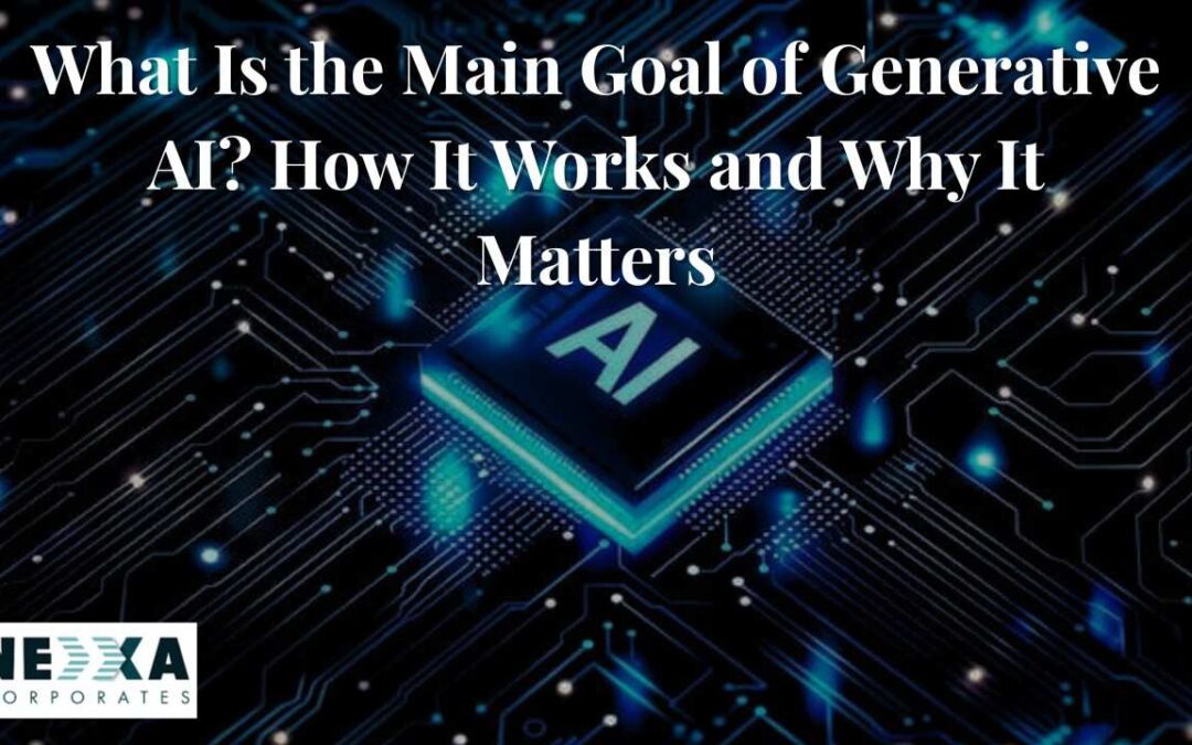 What Is the Main Goal of Generative AI? How It Works and Why It Matters