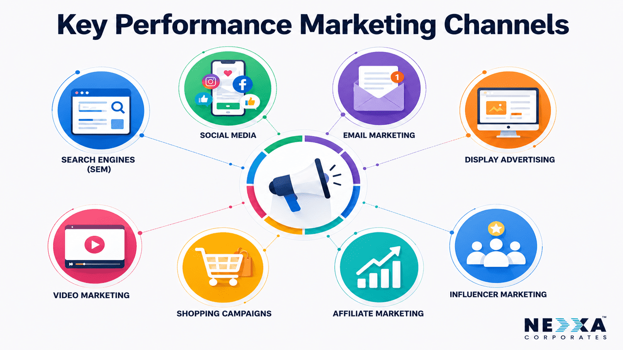 key performance marketing channels