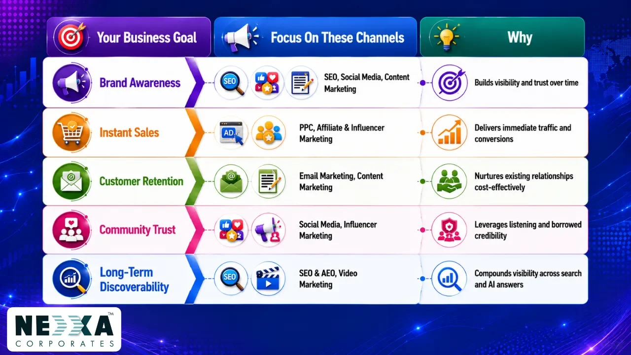 7 types of digital marketing